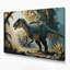 «Dinosaur Ampelosaurus», art mural sur toile grise-82199897