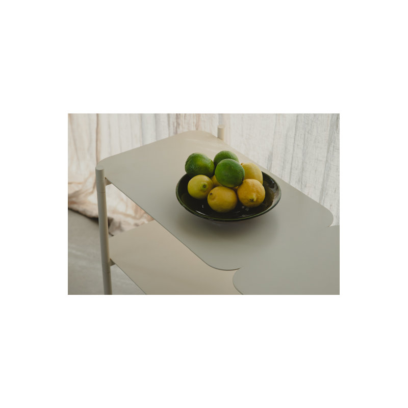 Rayonnage River, H 24 po x l 20 po x P 14 po, Beige