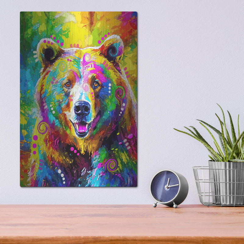 «The Majestic Grizzly» par Dean Russo, H 16 po x l 12 po