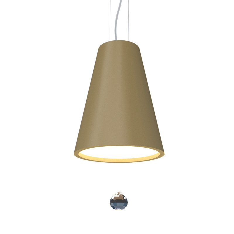 1 - Light LED Pendant, Imbuia, Imbuia, 4000