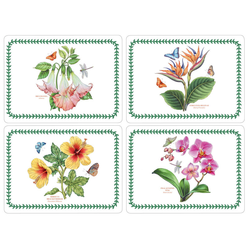 Portmeirion, Exotic Botanic Garden - Placemats