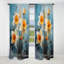 Daffodil Bloom Sunshine III - Rideau jonquilles - Rideau occultant floral - 1 panneau-293207613