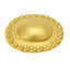 Concho large knob w/ flared footin Gilded Mercury
