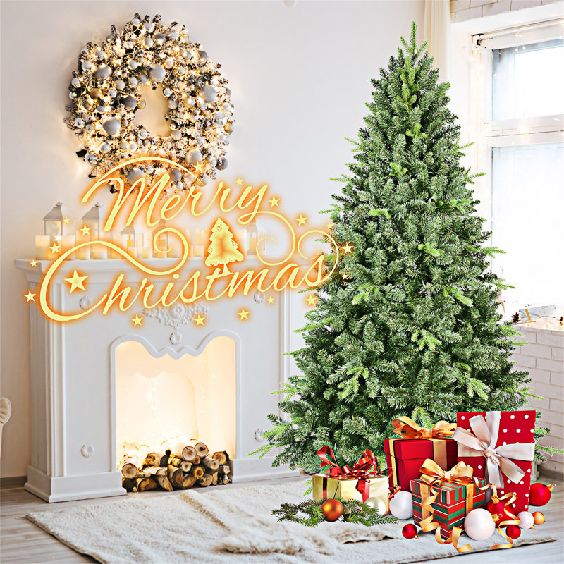 Arbre de Noël classique avec support en métal, 5'