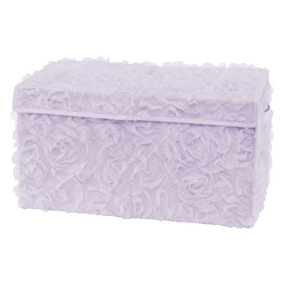 Rose Pink Storage Fabric Toy Box By Sweet Jojo Designs