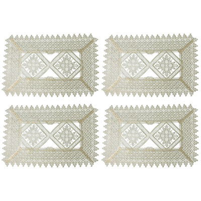 Onamia Polyester Floral Rectangle Placemat