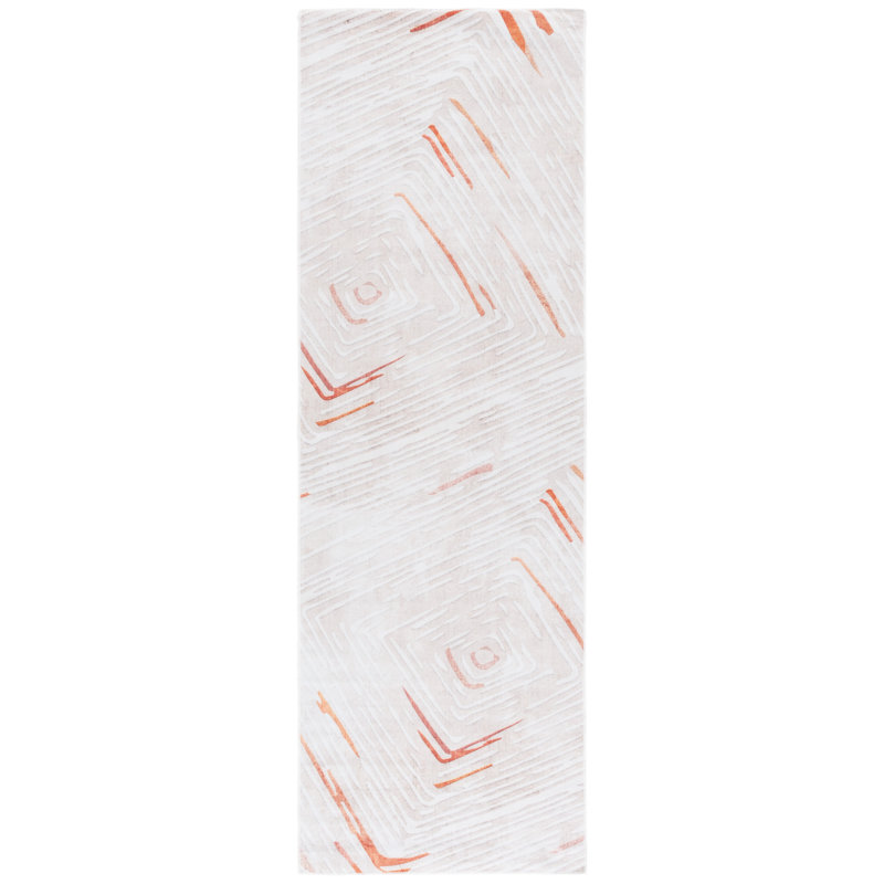 Joal Performance Machine Washable Abstract Rug, Runner 2'6" x 8'