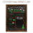 Excello Wooden Chalkboard 13 in by 17 in in Photo Frame Christmas Decoration
