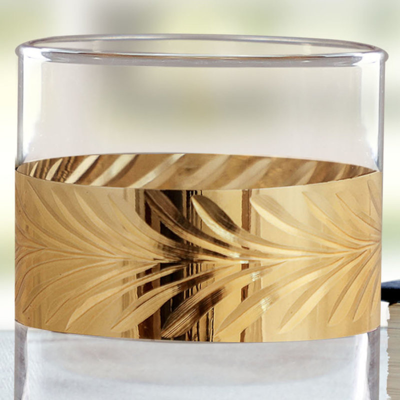 Abbo 400ml Crystal Whiskey Glass Set