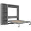 Murphy Bed Wall Bed With Shelves-1103101956