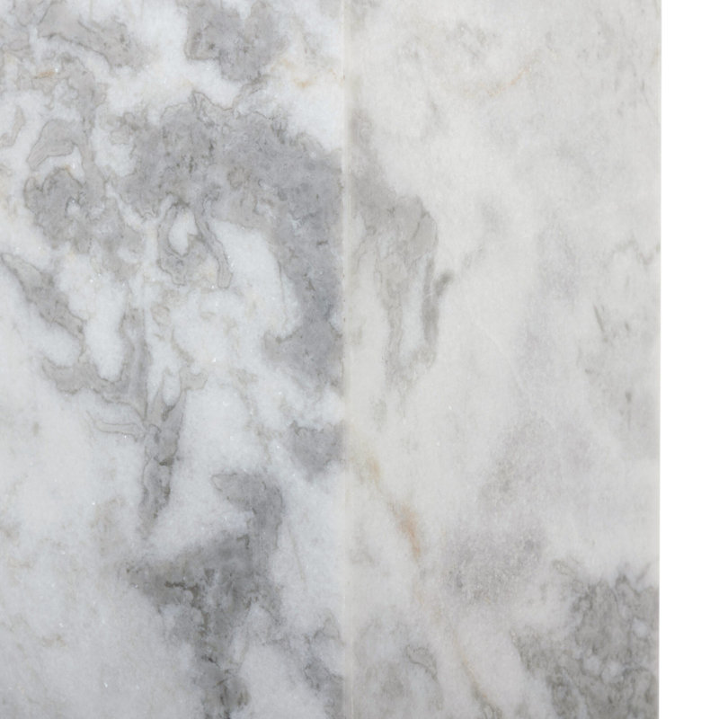 Hust Marble Plant Stand, 40" H x 12" L x 12" D