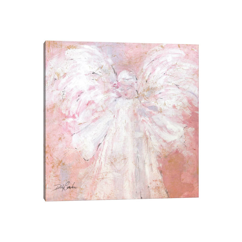 Under My Wings by Debi Coules - Wrapped Canvas Painting, 30.48 cm H x 30.48 cm W