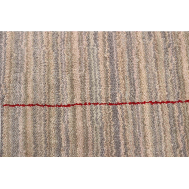 Tapis gris Kashkuli Gabbeh 2 pi 10 po x 4 pi 10 po