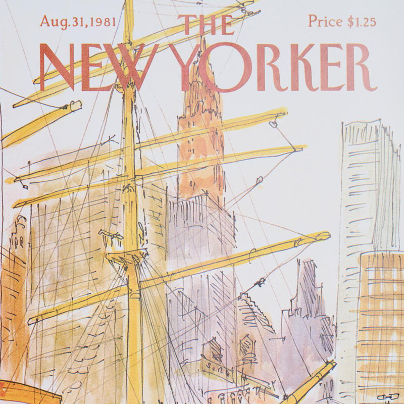 Schumacher x The New Yorker City-View Covers