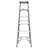 Fibreglass Step Ladder 6-Step 250lbs Grey