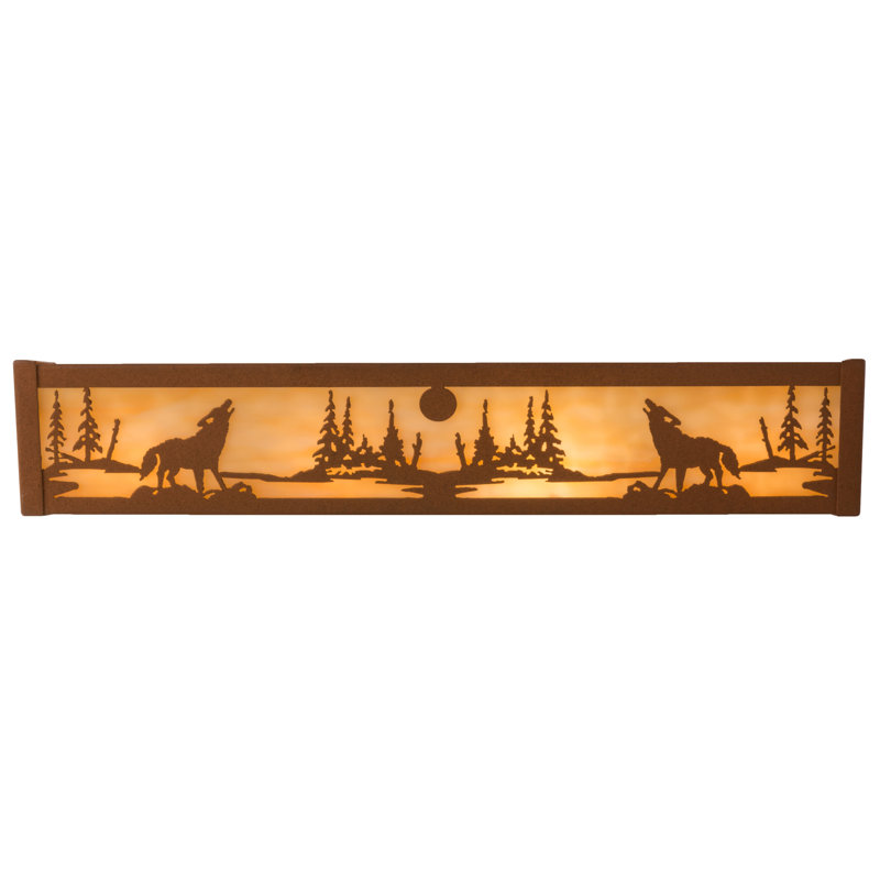 Rustic Lodge 4 - Light Bath Bar