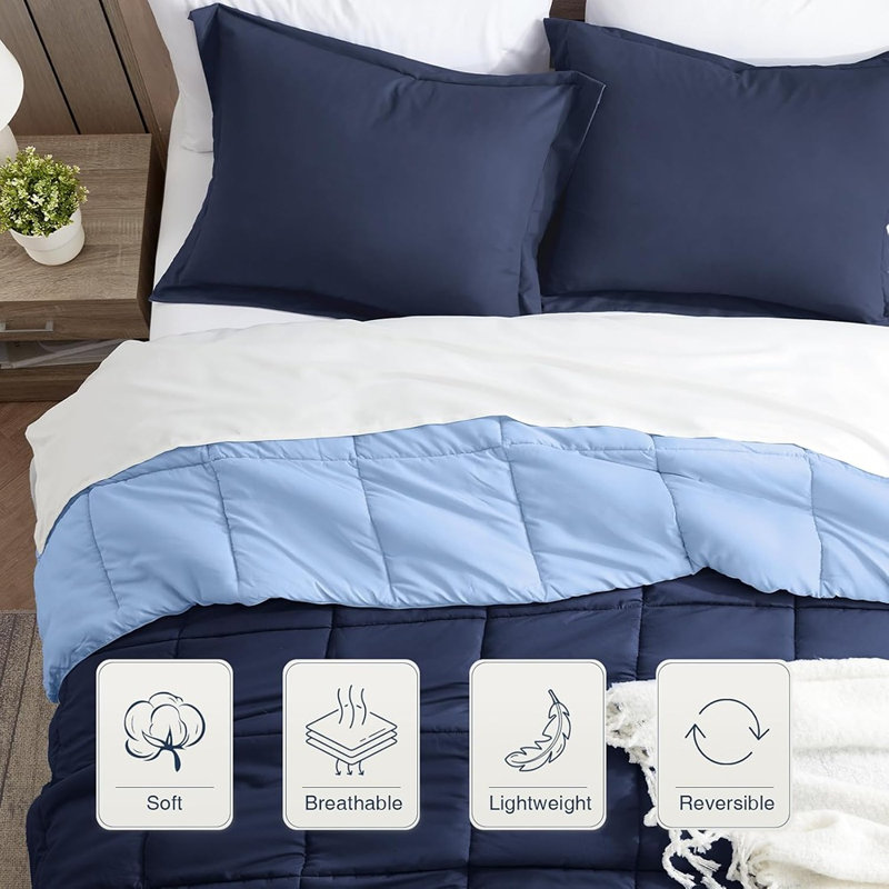 Plaid Comforter Set