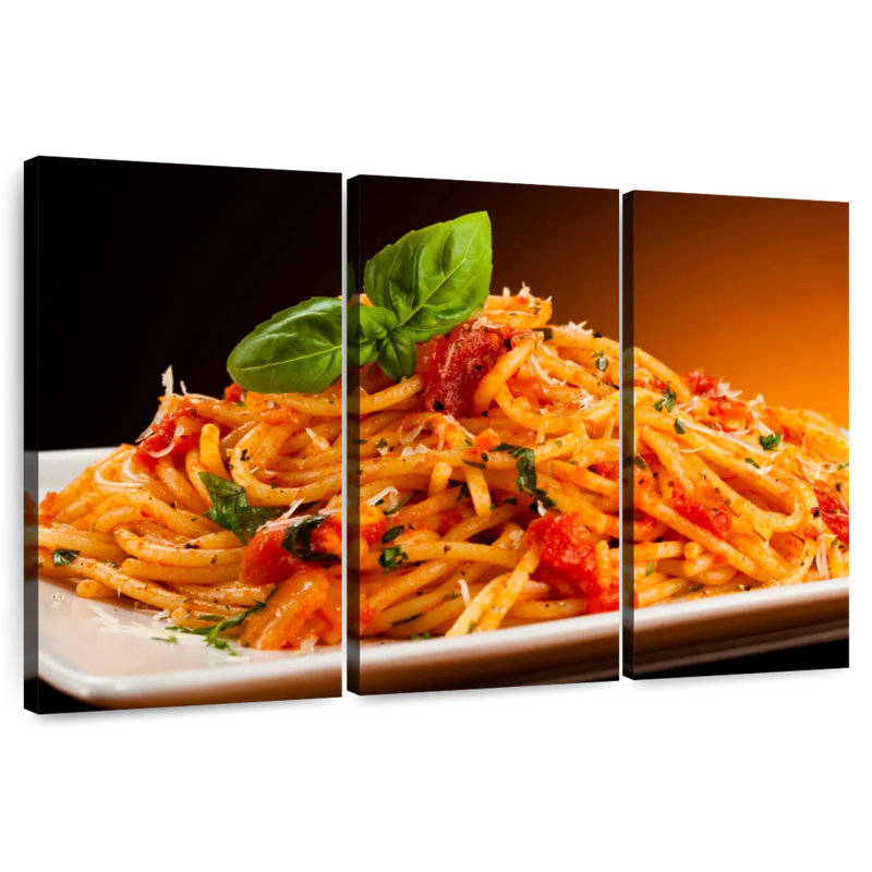 Gourmet Tomato Pasta, 20" H x 33" W