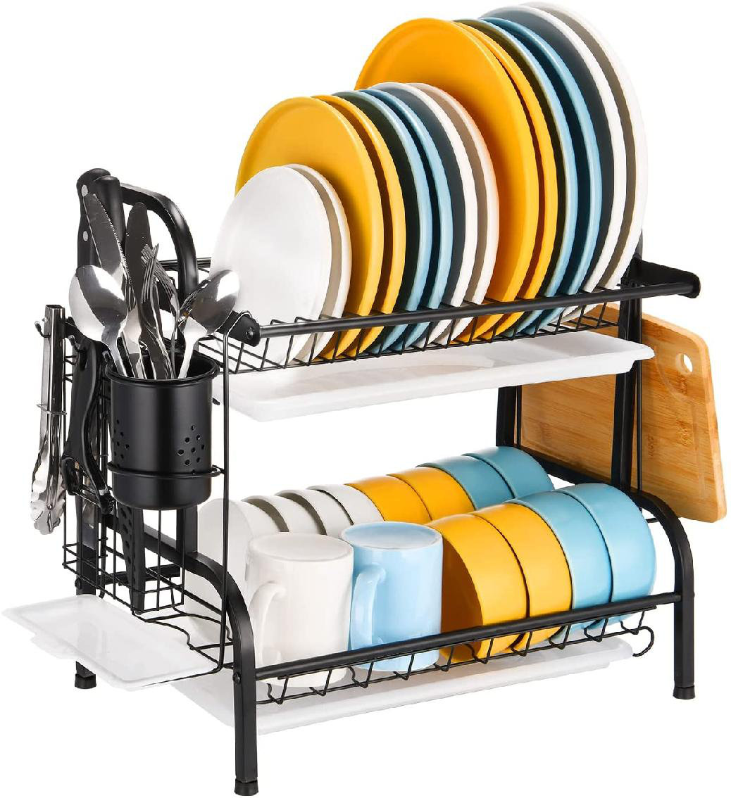 qxttech Rustproof Stainless Steel Dish Rack & Reviews