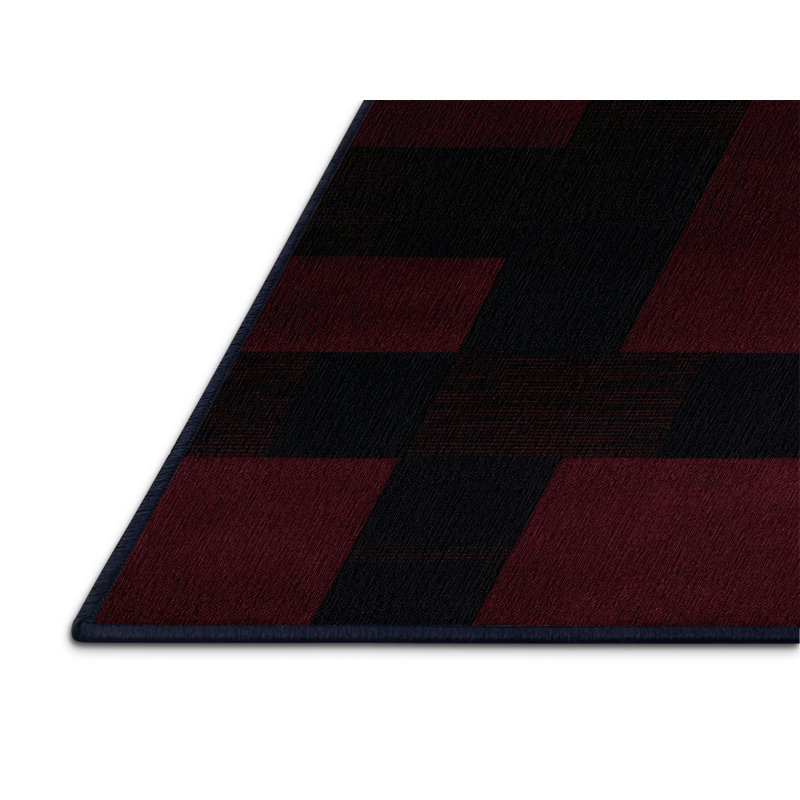 Tapis mauve lavable à la machine
