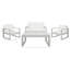 Aneesha Acacia 4 - Person Patio Conversation Set with Cushions-991389688-991389689