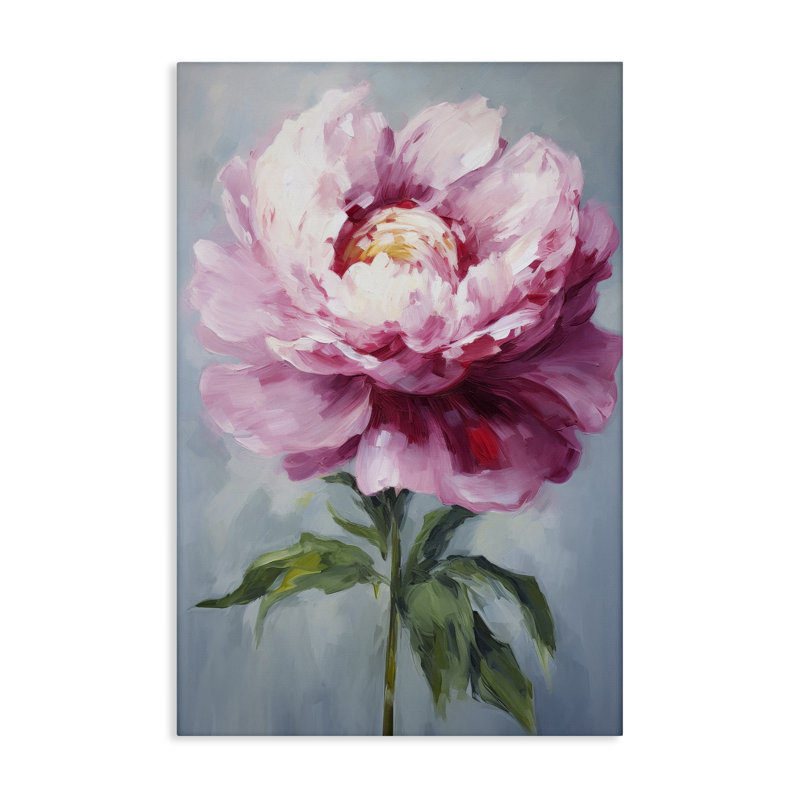 Art mural rose pâle par Petals Prints Design, H 24 po x l 16 po