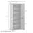 Allura 67'' Kitchen Pantry-56196023