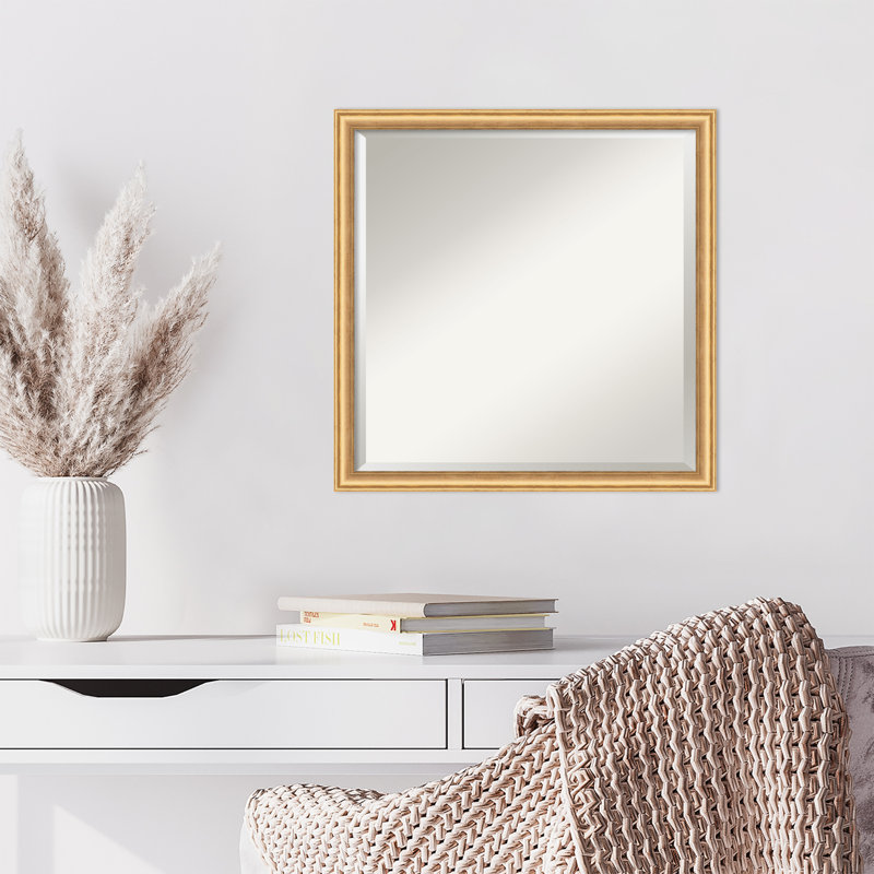 Miroir mural Carleena, 32" x 42", Or