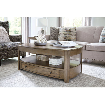 Dekorion Solid Wood Coffee Table