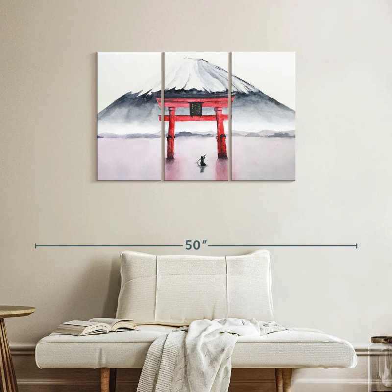 Porte Lilie Mont Fuji Torii, H 24 po x l 38 po
