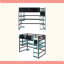 Lit mezzanine simple en bois avec bureau-629900627-629900637