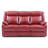 Stylish Contemporary Red Reclining Sofa-1274448910