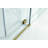 Coraline XL  52" W x 80" H Single Sliding Frameless Shower Door-49956845