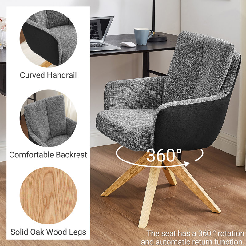 Bernab Task Chair, Grey