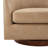 Bennett Vegan  Leather Swivel Barrel Chair-105831747