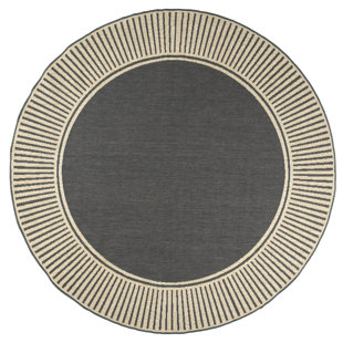 Round Outdoor Rugs You'll Love | Wayfair