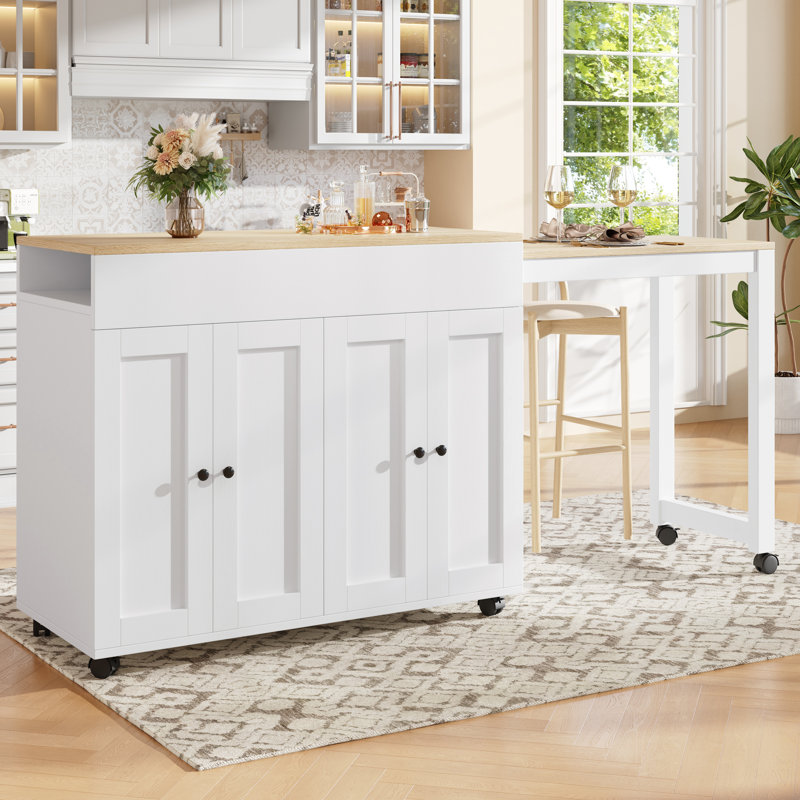 Kitchen Cart, White