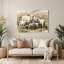 «Farm Sheep with Lambs», art mural en métal beige-659595552