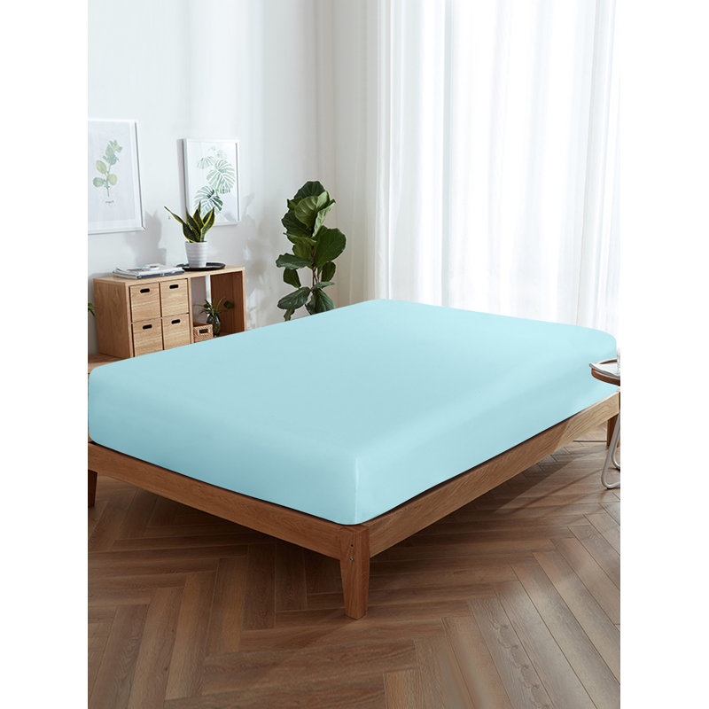 Drap-housse, Turquoise, Très grand californien