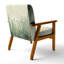 Chaise rembourrée Meadow - Fauteuil crème Meadow Floral Horizon II-1276207510
