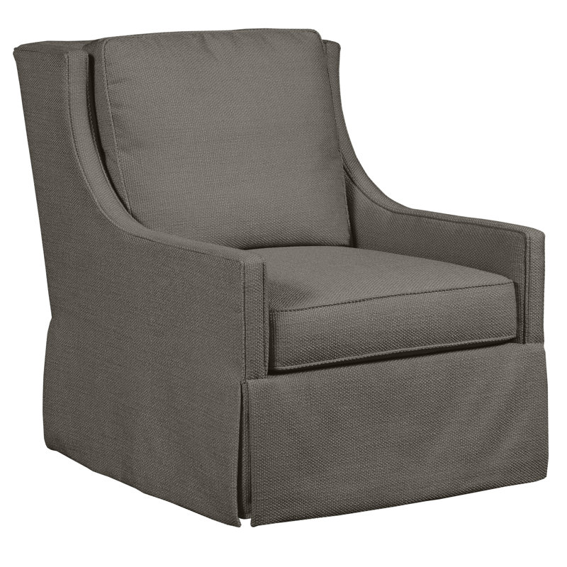 Kimball Swivel Slipcovered Armchair, Oasis (9508 97), Swivel