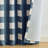 Threadmade Grainger Rod Pocket Back Tab Window Curtain, Indigo - 52"W x 108"L-1355250286-1355250287