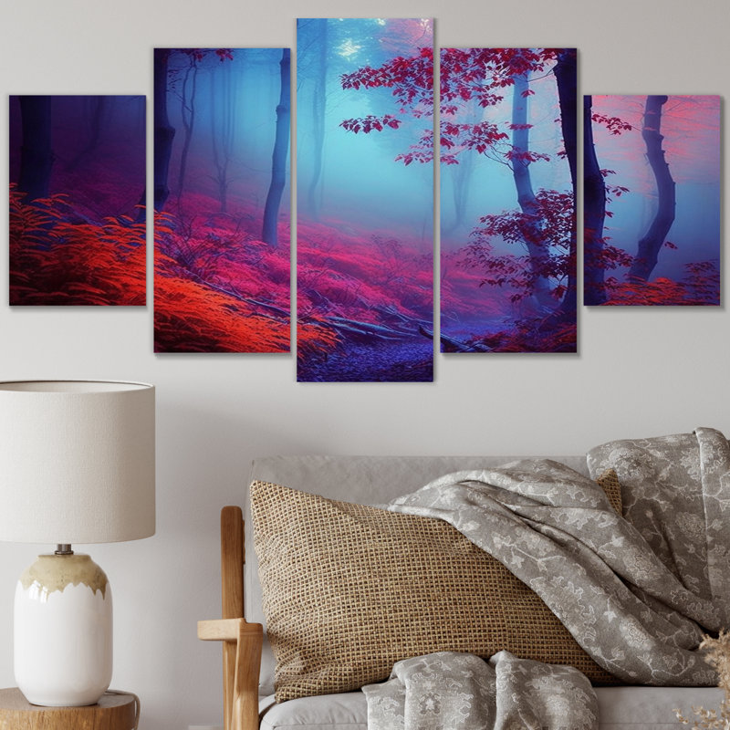 Catanzaro - Forest Wall Decor - 5 Panels