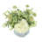 Messerly Hydrangea and Eucalyptus Faux Floral Arrangement-1627867306