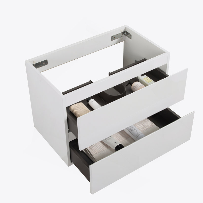 Wall Mounted Cabinet With 2 Drawers