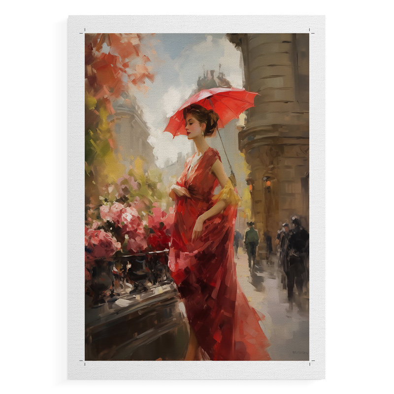 WOMEN Series CDLIV - reproduction sur toile de qualité supérieure seulement - NON-CADRE - prête à être accrochée