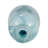 Glass, 12"H Bottle Vase, Teal