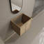 Meuble-lavabo mural 24 po, 2 portes à fermeture douce (sans le lavabo)