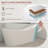 55'' x 28'' Freestanding Soaking Tub Acrylic Bathtub with Overflow