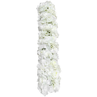 Artificial Silk Flowers Row